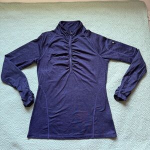 Women's Purple Long Sleeve Athletic top size Medium
